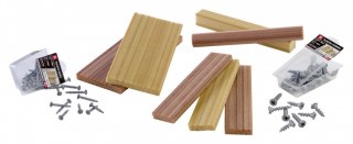 Zestaw Creative Construction: Drewno, Gwoździe i Śruby Little Tikes