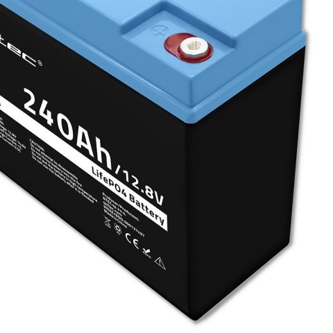 Akumulator LiFePO4 Litowo-Żelazowo-Fosforanowy | 12.8V | 24Ah | 307.2Wh | BMS Qoltec