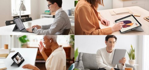 Combo Touch US iPad Pro 12,9'' 5th Gen Grey Logitech