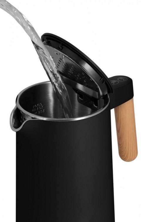 Czajnik 1,5L double wall czarny RK3301 Concept