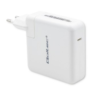 Ładowarka sieciowa FAST 96W | 5-20V | 3-4.7A | USB C PD | Biała Qoltec