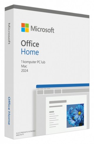 Office Home 2024 PL Win/Mac Box EP2-06862, Zastępuje P/N: 79G-05418 Microsoft