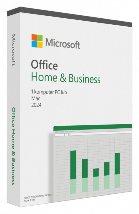 Office Home & Business 2024 ENG Win/Mac Box EP2-06631, Zastępuje P/N: T5D-03511 Microsoft