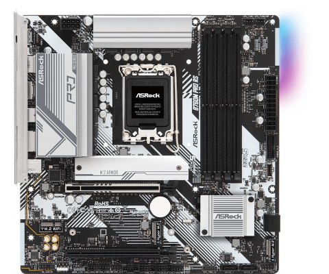 Płyta główna B760M Pro RS s1700 4DDR5 DP/HDMI mATX ASRock