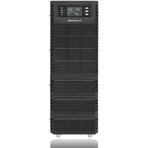Zasilacz awaryjny UPS 10kVA | 10000W | Power Factor 1.0 | LCD | EPO | USB | On-line Qoltec
