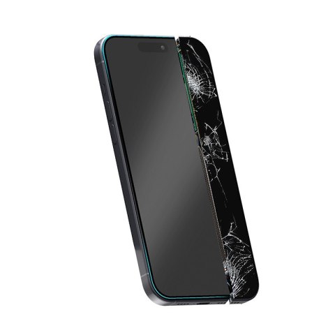 Niepękające szkło hybrydowe Nano Glass iPhone 16 Pro CRONG