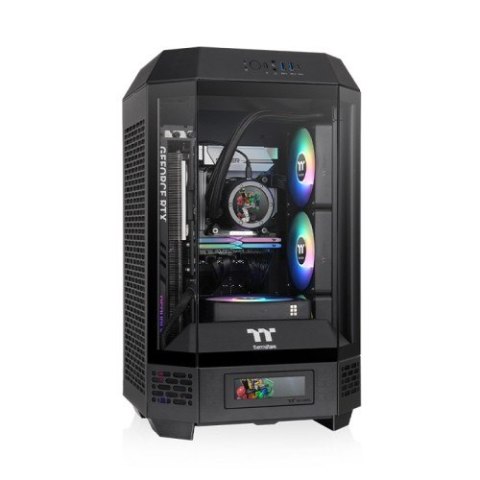 Obudowa - The Tower 250 TG - Black Thermaltake