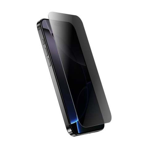 Privacy 3D Armour Glass - Hartowane szkło prywatyzujące iPhone 16 / iPhone 15 CRONG