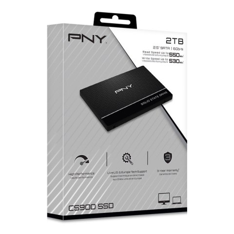 Dysk SSD 2TB 2,5 SATA3 SSD7CS900-2TB-RB PNY