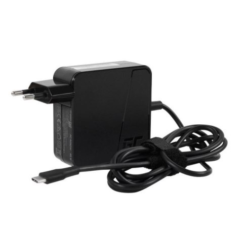 Zasilacz USB-C 65W 5V-9V-12V-15V/3A, 20V/3.25A Power Delivery Green Cell