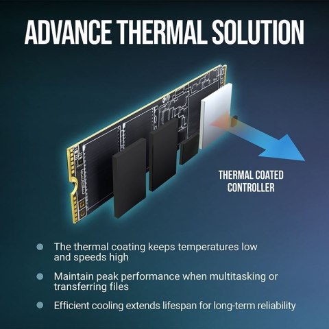 Dysk SSD 2TB M.2 2280 PCi5.0 M280CS3250-2TB-TB PNY