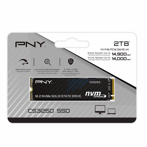 Dysk SSD 2TB M.2 2280 PCi5.0 M280CS3250-2TB-TB PNY