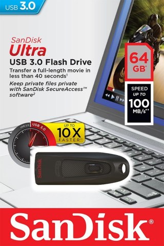 ULTRA USB 3.0 FLASH DRIVE 64GB SanDisk