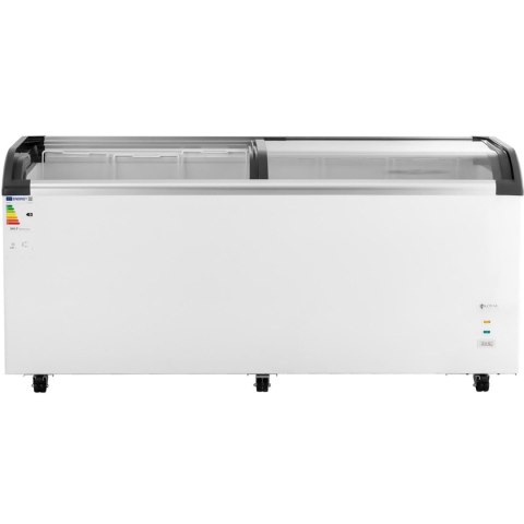 Zamrażarka skrzyniowa przeszklona do lodów mrożonek 545 l 252 W Royal Catering