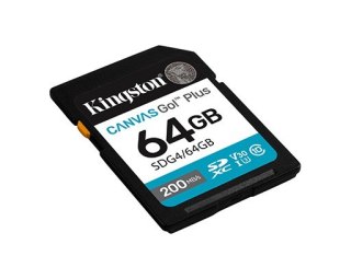 Karta SD 64GB Canvas Go Plus 200/100 MB/s C10 U3 V30 Kingston