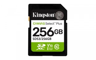 Karta pamięci SD 256GB Canvas Select Plus Gen3 150MB/s Kingston