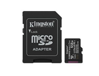Karta pamięci microSD 512GB Canvas Select+ G3 150MB/s Adapter Kingston