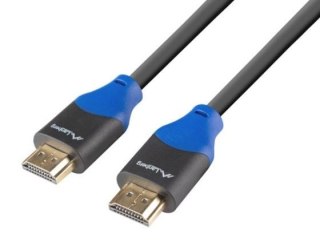 Kabel HDMI M/M V2.0 3m 4K pełna miedź czarny BOX Lanberg