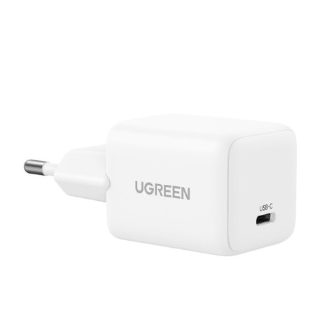 Ładowarka sieciowa X513 GaN USB-C 30W z kablem USB-C 1m - biała UGREEN