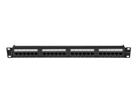 Patchpanel 24 port 1U KAT6A PPUA-1024-B Czarny Lanberg