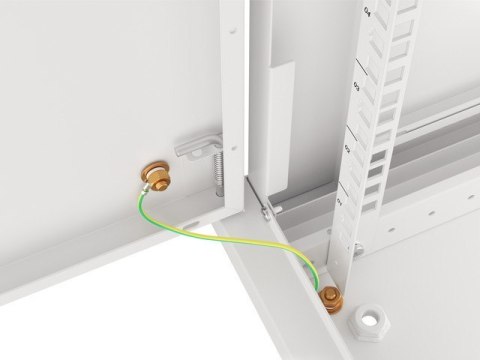 Szafa wisząca 19 cali 6U 600x600 szara WF01-6606-00S Lanberg