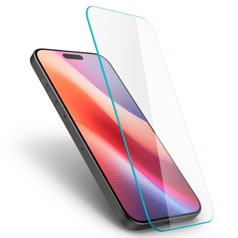 Szkło hartowane ochronne na iPhone 15/16 Glas.tR Slim SPIGEN