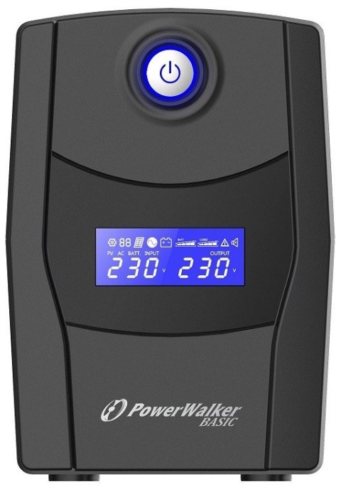 UPS Line-Interactive 600VA STL FR 2x PL 230V, USB, RJ11/45 In/Out PowerWalker