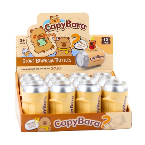 Figurka Kapibary Brelok Niespodzianka Karty W Puszce LEAN TOYS