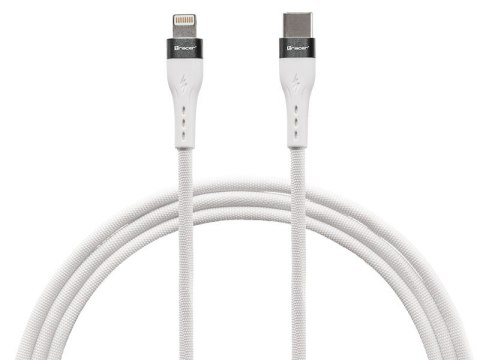 Kabel Typ C - Lightning 1m Biały Tracer