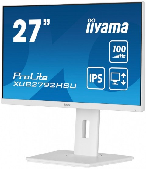 Monitor 27 cali ProLite XUB2792HSU-W6 IPS,HDMI,DP,100Hz,SLIM,4xUSB3.2,PIVOT, HAS(150mm),2x2W IIYAMA
