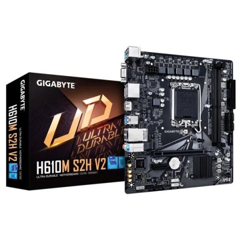Płyta główna H610M S2H V2 s1700 2DDR 5 DP/HDMI/DSUB M.2 mATX Gigabyte