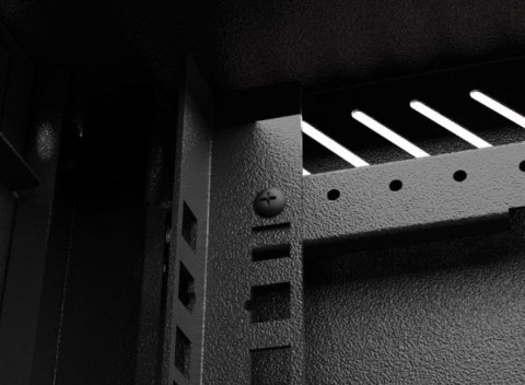 Szafa instalacyjna rack wisząca 10 cali 4U 300x300 czarna Lanberg