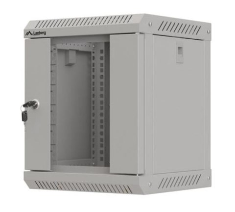 Szafa instalacyjna rack wisząca 10 cali 6U 300x300 szara Lanberg