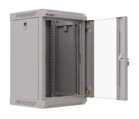 Szafa instalacyjna rack wisząca 10 cali 9U 300x300 szara Lanberg