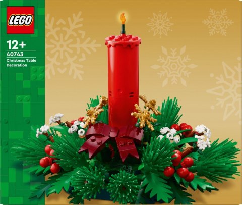 Klocki Iconic 40743 Świąteczna dekoracja stołu LEGO