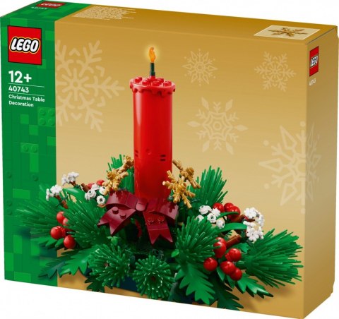 Klocki Iconic 40743 Świąteczna dekoracja stołu LEGO