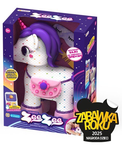 Maskotka interaktywna Playshifu Zeezee Jednorożec Dante
