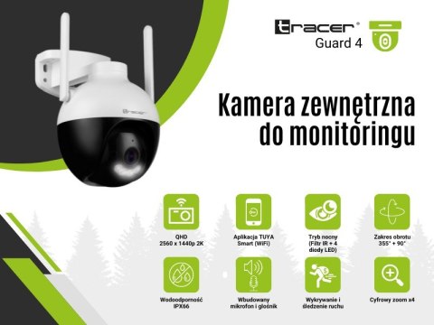 Kamera IP do monitoringu zewnętrznego Guard 4 Tracer