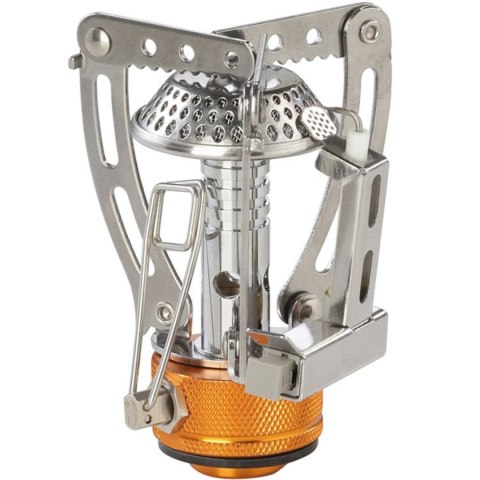 Kuchenka turystyczna na kartusze gazowe 7/16'' TWIST piezo zapalnik 4.5 kW MEVA