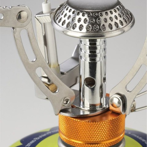 Kuchenka turystyczna na kartusze gazowe 7/16'' TWIST piezo zapalnik 4.5 kW MEVA