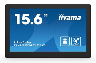 Monitor 16 cali TW1623AS-B3P,10P.DOT.IPS,ANDROID13,WIFI,24/7,RJ45, HDMI,3xUSB,CMS (iiSignage2) IIYAMA