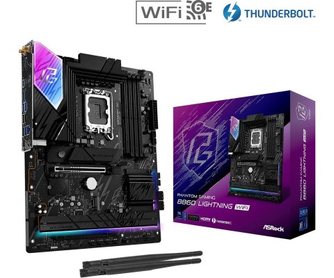 Płyta główna B860 LIGHTNING WIFI s1851 4DDR5 ATX ASRock