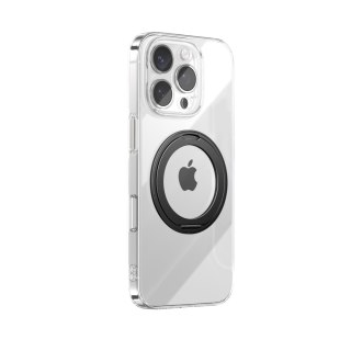 Etui pokrowiec z ringiem-podstawką 360 na iPhone 16 Pro Max MagSafe - czarne JOYROOM