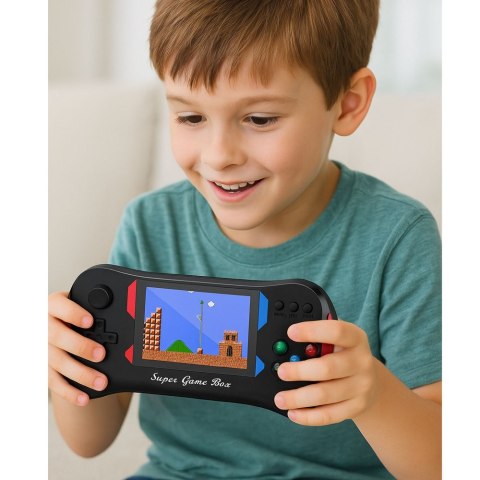 Konsola Przenośna Elektroniczna X7M 500 Gier Tryb Dwóch Graczy 3,5 Cala LEAN Toys