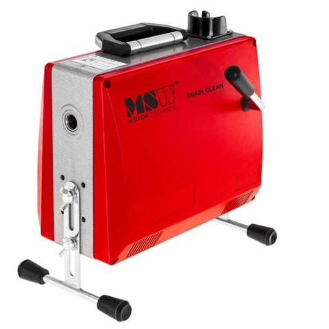 Przepychacz udrażniacz spirala żmijka do rur elektryczna 390W śr. 30 - 100 mm MSW-DRAIN CLEAN 2.3E MSW