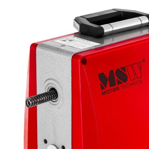 Przepychacz udrażniacz spirala żmijka do rur elektryczna 390W śr. 30 - 100 mm MSW-DRAIN CLEAN 2.3E MSW