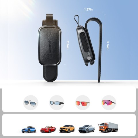 Uchwyt samochodowy klips magnetyczny na okulary do osłony przeciwsłonej JOYROOM