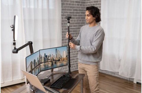 Statyw teleskopowy przykręcany do blatu A1000 Kensington