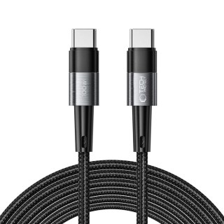 Kabel przewód USB-C PD 100W 5A 3m - szary Tech-Protect