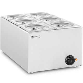Bemar podgrzewacz elektryczny 6 x GN 1/6 640 W Royal Catering